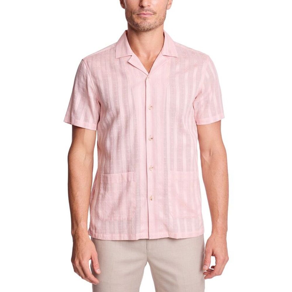 Paisley & Gray Mens  Camp Collar Shirt